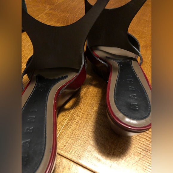 Marni Platform Sandals Size 38 (7.5) VGUC - Picture 13 of 14